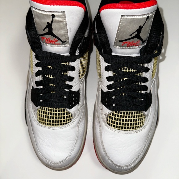 NIKE Air Jordan Pale Citron Bright Crimson Sneaker Size 11